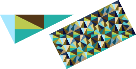 The pinwheel substitution and tiling