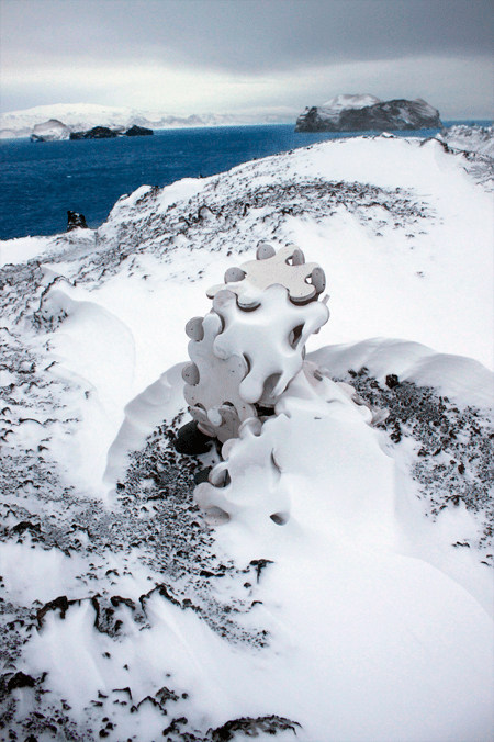 Sculpture in the Snow 1